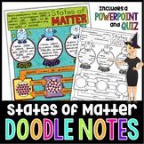 States of Matter Doodle Notes | Science Doodle Notes