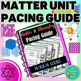 States of Matter, Elements Atoms Pacing Guide Curriculum M