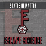 States of Matter Escape Room Activity - Printable Game & G