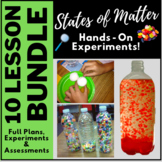States of Matter Experiments - 11 Hands On Lessons, Activi