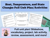 States of Matter Full Unit: Heat, Temperature, and State Changes