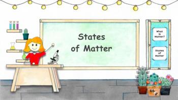 Preview of States of Matter - Google Slides - Grades 1, 2, 3