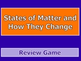 States of Matter & How they Change Review Game PPT