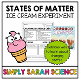 States of Matter Ice Cream Experiment