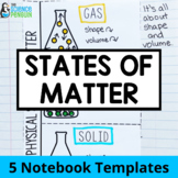States of Matter Science Interactive Notebook | Solid Liqu