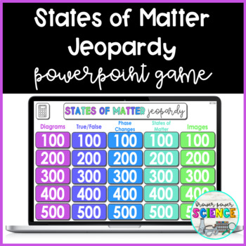 Preview of States of Matter Jeopardy | Interactive PowerPoint