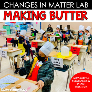 Preview of States of Matter Lab Experiments: Making Butter