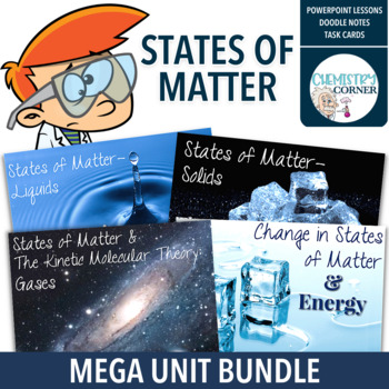 Preview of States of Matter: MEGA UNIT BUNDLE