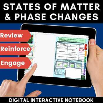 Preview of States of Matter Physical Changes Activity | Science Interactive Notebook