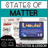 States of Matter Posters, PowerPoint, Activities, Poems