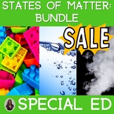 States of Matter Adapted Science Units Special Education S