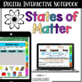 States of Matter Science Interactive DIGITAL Notebook
