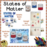 States of Matter Science Non-Fiction Printable Only Book B