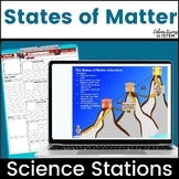 States of Matter Science Stations (online, group collabora