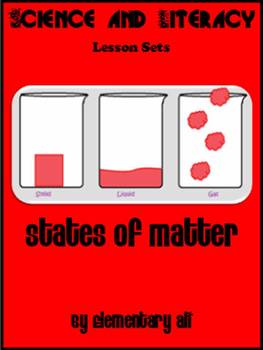 Preview of States of Matter Science and Literacy Lesson Set (TEKS)