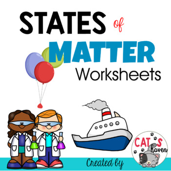 Preview of States of Matter (Solid, Liquid, Gas) Worksheets