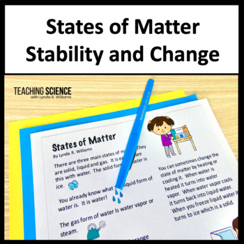 Preview of States of Matter Stability and Change 