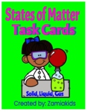 States of Matter Task Cards