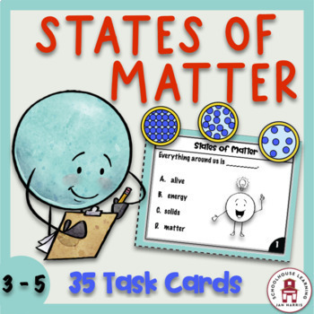Preview of States of Matter Task Cards