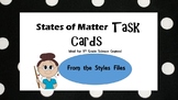 States of Matter Task Cards with QR Code