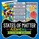 States of Matter Activity Bundle - Doodle Notes, Lab, Proj