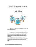 States of Matter Unit Plan