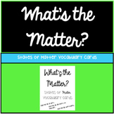 States of Matter Vocabulary Cards