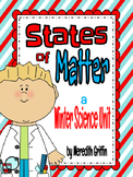 States of Matter Winter Unit Experiments & Quiz Science 2nd Grade