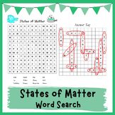 States of Matter Word Search