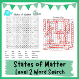 States of Matter Word Search Level 2