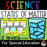 States of Matter Worksheets For Special Education
