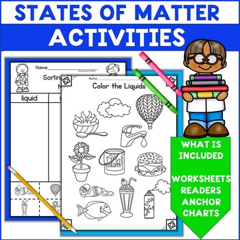 States of Matter Lesson Plans and Anchor Charts — Chalkboard Chatterbox