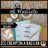 States of Matter and Thermal Energy Ice Cream in a Bag Lab