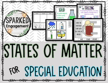 Preview of States of Matter for Special Education