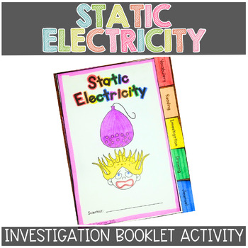 Preview of Static Electricity Lab Reading Passages Worksheet and Activity