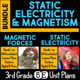 Static Electricity & Magnetism 5E Unit Plans for Third Gra