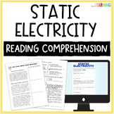 Static Electricity Reading Comprehension Worksheet 