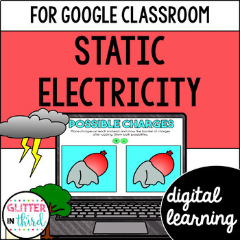Preview of Static electricity activities for Google Classroom