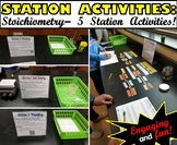 Station Activities: Stoichiometry - A set of 5 learning stations!