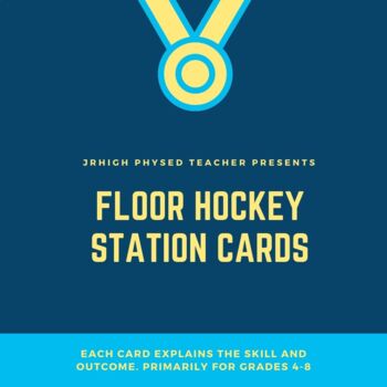 Preview of Station Cards for Floor Hockey Skills Competition