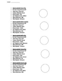 Station Model Worksheet (Earth Science Regents)