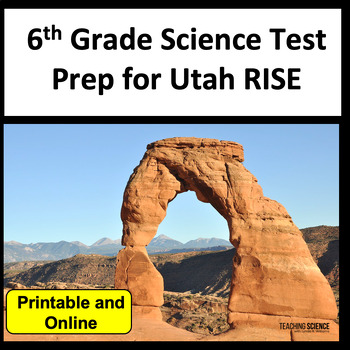 Preview of Utah SEEd 6th RISE Test Prep and Utah SEEd 6th Grade Review