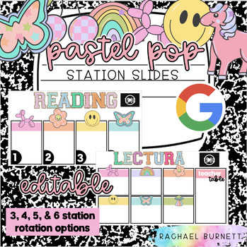 Preview of Station Slides Pastel Pop