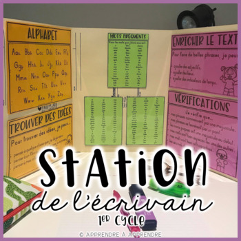 Preview of Station de l'écrivain - 1er cycle