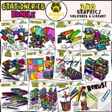 Stationeries Clipart Bundle