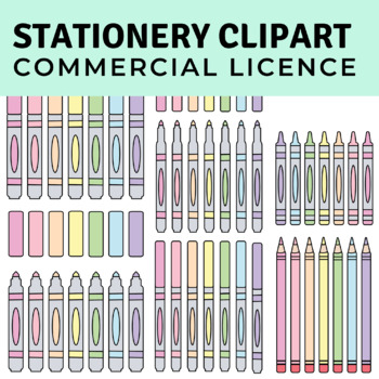 Crayons and Markers Clipart