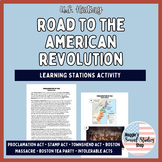 Stations Activity: Road to the American Revolution