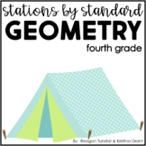 Stations by Standard Geometry Fourth Grade
