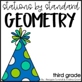 Stations by Standard Geometry Third Grade