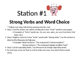 Stations for Editing Essay Writing